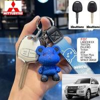 ราคา ปลอกกุญแจรถยนต์ Mitsubishi สำหรับ Mitsubishi mirage glx 2012 LANCER EX TRITON ASX ปลอกกุญแจ SPACE WAGE (25820797481)