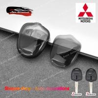 ราคา โปร่งใสสําหรับ Mitsubishi strada EVO LANCER EX Grandis trition pajero AXS Montero Outlander Remote Key Case ผู้ถือพวงกุญแจ Protector Key อุปกรณ์เสริม (42867067032)