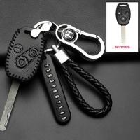 ราคา ซองใส่กุญแจหนังแท้ Honda ซองใส่กุญแจ Honda JAZZ CITY BRIO CIVIC CRV ACCORD พวงกุญแจกุญแจ (25419965018)