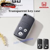 ราคา Honda civic FB Crv GEN4 CITY 2012 2014 เคสกุญแจรถ ปลอกกุญแจสไตล์โปร่งใส Honda ACCORD G8 Crv 2014 Crv 2013 ปลอกกุญแจ Honda พวงกุญแจ (28313842367)