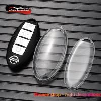 ราคา โปร่งใส Key shell TPU สําหรับ Nissan Kicks Sentra Versa Frontier juke navara Serena C26 Terra navara np300 Terra 2025 ฝาครอบกุญแจ (24546033202)