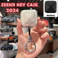 ราคา 2024 เคสกุญแจรีโมทรถยนต์ Tpu 4 ปุ่ม สําหรับ ZEEKR 001 009 007 X เคสกุญแจรถzeekr (24871148830)