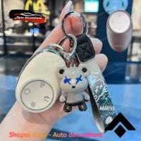 ราคา Aion UT EV ฝาครอบกุญแจสมาร์ทรีโมทกุญแจรถ Aion UT พวงกุญแจ TPU เคสกุญแจพวงกุญแจหมี (51450507791)