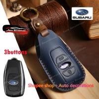 ราคา เคสกุญแจรถยนต์ Subaru สําหรับ Forester BRZ XV Legacy Outback Subaru TPU พวงกุญแจรถ ปลอกกุญแจขอบทอง (44550011297)