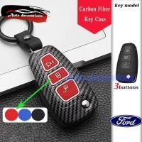 ราคา ABS คาร์บอนไฟเบอร์ford RANGER EVEREST เคสกุญแจรถ Ford RANGER EVEREST ปลอกกุญแจ Ford พวงกุญแจ 3 ปุ่ม (27762773917)