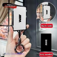 ราคา เคสกุญแจการ์ด BMW ปลอกกุญแจ BMW NFC 1 2 3 etc Series BMW X BMW i BMW M2 etc เคสกุญแจเปลือกขาว ปลอกกุญแจขอบดํา (27466104331)