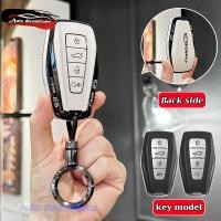 ราคา Geely สมาร์ทกุญแจรถสําหรับ Geely Coolray GX3 PRO Emgrand Azkarra Okavango ฝาครอบกุญแจเปลือกสีขาวขอบสีดํา (27169675215)