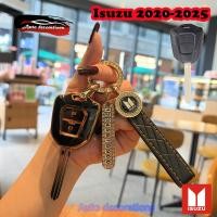 ราคา เคสกุญแจรถยนต์ Isuzu 2020 2025 ปลอกกุญแจ Isuzu D max พวงกุญแจขอบทอง Isuzu (26826166937)