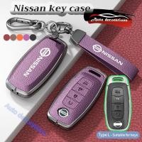 ราคา Nissan Almera Sylphy Teana เคสกุญแจรถ Nissan Teana Almera Sylphy ปลอกกุญแจ Nissan Zinc Alloy เคสกุญแจ พวงกุญแจ Nissan (29513686894)