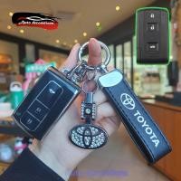 ราคา เคสกุญแจรถโตโยต้าสําหรับ Toyota Prius 2004 2009 corolla Verso camry ฝาครอบกุญแจขอบเงินพวงกุญแจ (28371631139)