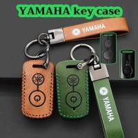 ราคา Yamaha Nmax Xmax Grand filano 2024 Aerox Qbix Lexi ใหม่ Sazzio Fazzio สกู๊ตเตอร์ XMAX300 เคสกุญแจรถ YAMAHA ปลอกกุญแจหนังแท้ พวงกุญแจ YAMAHA (26162348269)
