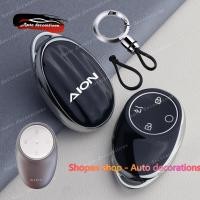ราคา Aion UT Aion V ev ฝาครอบกุญแจกรณี Aion V Aion UT สมาร์ทรีโมทกระเป๋ากุญแจรถอุปกรณ์เสริม tpu ฝาครอบกุญแจ Aion อุปกรณ์เสริมกุญแจรถระยะไกล (57000563835)