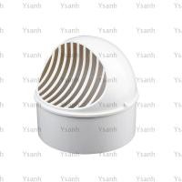 ราคา YSANH การระบายอากาศแบบท่อ ช่องระบายอากาศครึ่งทรงกลมสีขาว PVC Home Tube Outlet Wall Ceiling (29993412230)