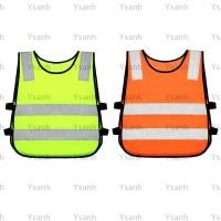 ราคา เสื้อกั๊กสะท้อนแสง ใช่ เสื้อกั๊กความปลอดภัยสีส้มสีเหลืองที่มองไม่เห็นสูง ความปลอดภัยกลางแจ้งเรืองแสงสะท้อนแสงเสื้อผ้าเด็ (56150964012)