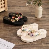 ราคา รองเท้าแตะผู้หญิง YSANH รองเท้าแตะผู้หญิง EVA แบบสบาย ๆ รองเท้าแตะส้นเตารีด (52851210280)