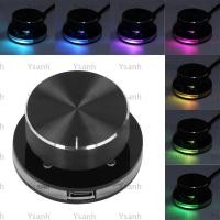ราคา YSANH USB Volume Control Knob อินเทอร์เฟซ Type C ปุ่มมัลติมีเดียเสียงหนึ่งคีย์ปิดเสียง ตัวปรับระดับเสียงพีซีไฟ (47000162938)