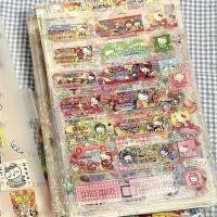 ราคา YSANH สติ๊กเกอร์ไดคัท สติ๊กเกอร์เลเซอร์กระพริบ Rilakkuma Hello Kitty ตัดสนุกฟิล์มกันน้ําตกแต่งรูปลอกของเล่นเด็ก (41366556816)