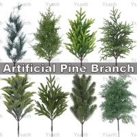 ราคา ใช่ สาขาสนประดิษฐ์ พลาสติกสีเขียวใบไซเปรสปลอม พรรคสร้างสรรค์ซัพพลายตกแต่งบ้านต้นคริสต์มาสจําลองเข็มสนโรงแรมสํา (53200963738)