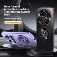 ราคา สําหรับxiaomi 15 14 13 13t pro Ultra Mi 14Ultra 12 12s 12xกรณีหรูหราFrostedแม่เหล็กชาร์จไร้สาย 360 หมุนขาตั้งสีสําหรับXiaomi15 UltraกันกระแทกกันชนFunda (29179218220)
