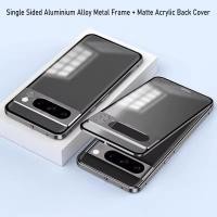 ราคา อลูมิเนียมโลหะสําหรับ Google Pixel 7 8 9 Pro XL 9A 8A 7A String Matte อะคริลิคปกหลังสําหรับ Google Pixel 8 7 9 Pixel9 Pro Shell (40753261441)