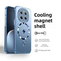 ราคา แม่เหล็กเคสโทรศัพท์สําหรับ Honor Magic 8 7 6 X60 Pro x9c Huawei mate 70 60 50 40 pro plus ชาร์จไร้สายกระจายความร้อน Anti Heat และ Anti scratch สําหรับป้องกันกล้องเต็มรูปแบบ (29171276677)