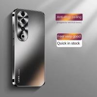 ราคา Ag Matte Case สําหรับ Vivo v40 v30 v29 v27 pro s19 s18 s17 s16 ผิวความรู้สึก Full Coverage Anti Shock ฝาครอบโทรศัพท์ Len กันกระแทกป้องกัน (28214571740)