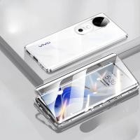 ราคา เคสแม่เหล็กโลหะสําหรับ Vivo S19 V40 Pro 360 ตัวป้องกันเลนส์กระจกสองด้านแบบเต็มสําหรับ VivoS19 Pro เคส VIVO S19Pro (24333160065)