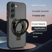 ราคา SAMSUNG เคสโทรศัพท์สําหรับsamsung S25 S20 S21 S22 S23 S24 Ultra Plus S20FE S21FE S23FEหมายเหตุ20 10 Ultra A52 52S A14 A24 NOTE20 NOTE10 Matteแม่เหล็กชาร์จไร้สายผู้ถือกรณี (20386589184)