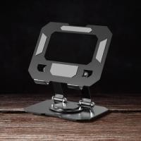 ราคา 1 ชิ้นที่วางแท็บเล็ตขาตั้งเหล็กคาร์บอน 360 หมุนปรับยืนมินิโทรศัพท์มือถือโต๊ะยึด (57400963696)