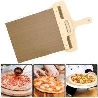 ราคา เลื่อนพิซซ่าพลั่วถาดแป้งคณะกรรมการพายสําหรับบ้านครัวเตาอบอบพิซซ่าไม้พายเค้กขนมร่อนแผ่น (42969635246)