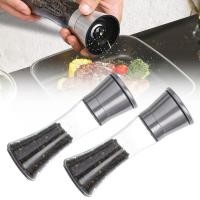 ราคา 1 ชิ้น 2 in 1 ปรับเครื่องบดเกลือพริกไทยกันสนิมคู่มือ Mill หัวหยาบมือถือเครื่องเทศ Mill (40576370168)