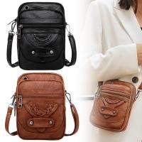 ราคา กระเป๋าข้าง Crossbody สไตล์วินเทจ สำหรับมือถือและของใช้ขนาดใหญ่ พร้อมสายสะพายหน้าอก (41217388430)