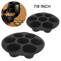 ราคา 7แม้แต่ถ้วยเค้กอุปกรณ์ทอดอากาศรอบมัฟฟินเตาอบไมโครเวฟอบแม่พิมพ์ภาชนะเสื่อถาดอบเค้กกระทะ (40422217947)