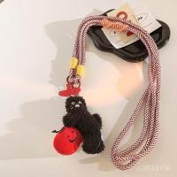 ราคา การ์ตูนน่ารักบิ๊กแอปเปิ้ลแมวดําตุ๊กตาจี้ตุ๊กตากระเป๋าเครื่องประดับเคสโทรศัพท์เชือกเส้นเล็กแนวทแยงด้านแขวนโซ่ (44174952226)