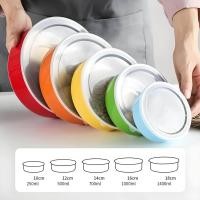 ราคา ชุดหม้อสแตนเลส 5 ใบ ชามเก็บอาหารสแตนเลส กล่องเก็บอาหารสแตนเลส017 MellowHaus (48400754190)