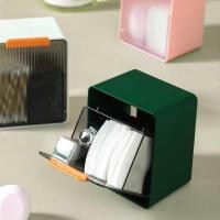 ราคา การใช้ชีวิตที่บ้าน174 th พร้อมส่ง กล่องเก็บสำลี กล่องใส่สำลี ที่ใส่สำลี กล่องใส่สำลีแบบแผ่น ป้องกันฝุ่น กล่องเก็บสำลีเช็ดหน้า B 080 (42076094617)