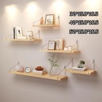 ราคา หิ้งพระชั้นไม้ติดผนัง 3ขนาด ชั้นวางของติดผนัง ชั้นตกแต่งบ้าน ชั้นไม้วางของ ติดผนัง ชั้นวางต้นไม้ ชั้นติดผนัง ต้องเจาะ (51500739054)