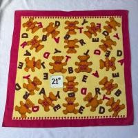 ราคา Teddy Canal Bear ผ้าเช็ดหน้า ลายหมีวินเทจ (44354086644)