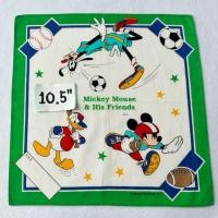 ราคา Mickey mouse ผ้าเช็ดหน้า มิกกี้เม้าส์ (29912526281)