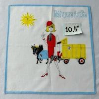 ราคา Vintage Munich ผ้าเช็ดหน้า วินเทจ (29659953226)