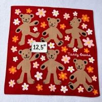 ราคา Teddy Bears ผ้าเช็ดหน้า หมีเทดดี้ (29432626608)