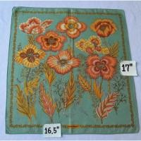 ราคา Salvatore Ferragamo ผ้าเช็ดหน้า ลายดอกไม้ (29256969117)