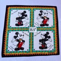 ราคา Mickey mouse ผ้าเช็ดหน้า มิกกี้เม้าส์ (29034344519)
