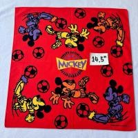 ราคา Mickey mouse ผ้าเช็ดหน้า มิกกี้เม้าส์ (27217393415)