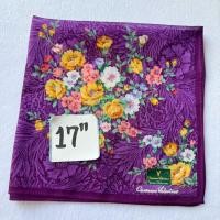 ราคา Giovanni Valentino ผ้าเช็ดหน้า ลายดอกไม้ (25791116627)