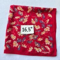 ราคา Renoma Paris ผ้าเช็ดหน้า ลายดอกไม้ (28575316508)