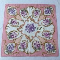 ราคา Pierre Balmain ผ้าเช็ดหน้าลายดอกไม้ (44700422782)