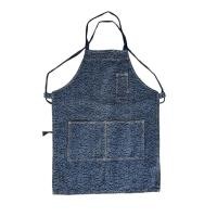 ราคา ผ้ากันเปื้อนยีนส์ ลายดอกไม้ Jeans Apron (26283901819)