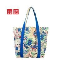 ราคา Uniqlo กระเป๋าสะพายไหล่ ยูนิโคล่ ลายดอกไม้ (24492282608)