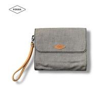 ราคา Fossil Travel Tab Clutch Wallet Denim กระเป๋าทรงคลัทช์ (40111521194)